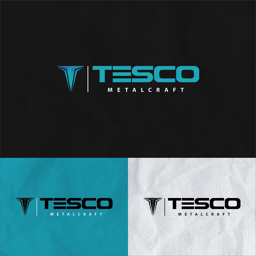 Tesco Metalcraft Logo Design